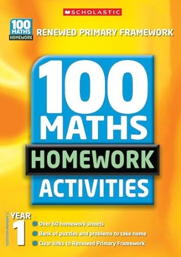 100 Maths Homework Activities: Year 1 (9781407102160) by Montague-Smith, Ann