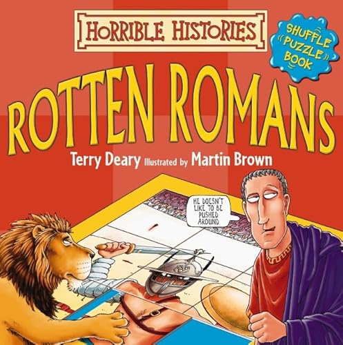 Stock image for Rotten Romans Shuffle-Puzzle Book (Horrible Histories Novelty) for sale by AwesomeBooks