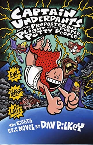 9781407103600: Captain Underpants and the Preposterous Plight of the Purple Potty People