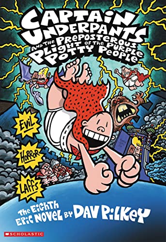 9781407103600: Captain Underpants and the Preposterous Plight of the Purple Potty People
