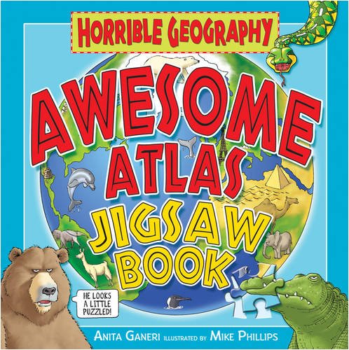 Beispielbild fr Awesome Atlas Jigsaw Book (Horrible Geography) zum Verkauf von AwesomeBooks