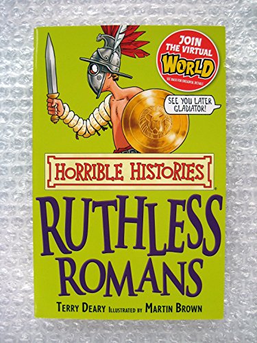 Imagen de archivo de Ruthless Romans (Horrible Histories) a la venta por WorldofBooks