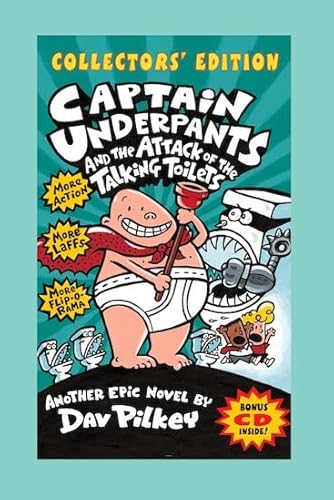 Imagen de archivo de Captain Underpants and the Attack of the Talking Toilets (Captain Underpants) with bonus audio cd a la venta por WorldofBooks