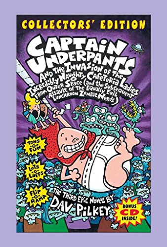 Beispielbild fr Captain Underpants and the Invasion of the Incredibly Naughty Cafeteria Ladies .(Collector's Edition): No. 3 zum Verkauf von WorldofBooks