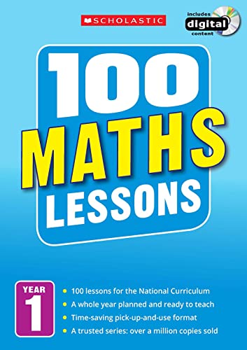 Beispielbild fr 100 Maths Lessons for the National Curriculum for teaching ages 5-6 (Year 1). Includes short term planning and lessons for the whole year. (100 Lessons) (100 Lessons - New Curriculum) zum Verkauf von WorldofBooks