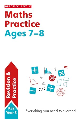 9781407128900: Maths practice book for ages 7-8 (Year 3). Perfect for Home Learning. (100 Practice Activities)