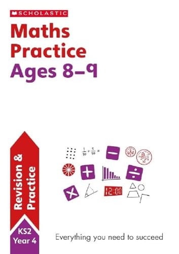9781407128917: Maths practice book for ages 8-9 (Year 4). Perfect for Home Learning. (100 Practice Activities)