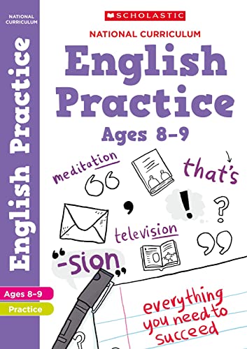 9781407128979: English practice book for ages 8-9 (Year 4). Perfect for Home Learning. (100 Practice Activities)