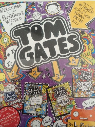 9781407137919: Liz Pichon's Tom Gates 4 Books Collection Pack Set RRP: 27.96 The Brilliant World of Tom Gates, Excellent Excuses, Everything's Amazing (sort of) , Genius Ideas (Mostly)