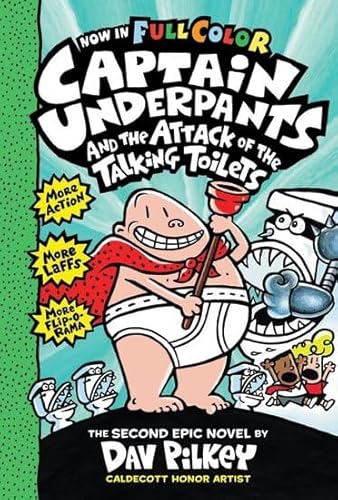 Imagen de archivo de Captain Underpants and the Attack of the Talking Toilets: 2 a la venta por WorldofBooks