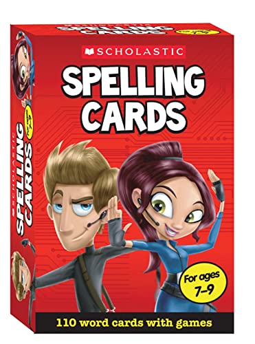 9781407140834: 110 Spelling Flash Cards for ages 7-9 (Years 3-4) including spelling games for the National Curriculum (Scholastic Spelling Cards)