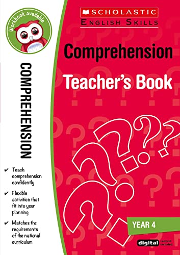 Imagen de archivo de Comprehension Teacher Resource for teaching children ages 8 to 9 (Year 4). Lessons for comprehension skills are covered including predicting, clarifying and questioning.(Scholastic English Skills): 1 a la venta por Brit Books