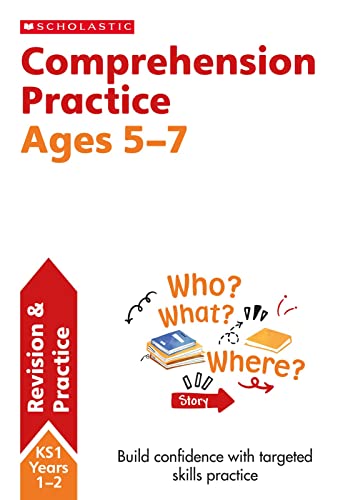 Imagen de archivo de Comprehension workbook for ages 5 to 7 (Years 1-2). Build essential inference, prediction and more comprehension skills for the national curriculum (Scholastic English Skills) a la venta por AwesomeBooks