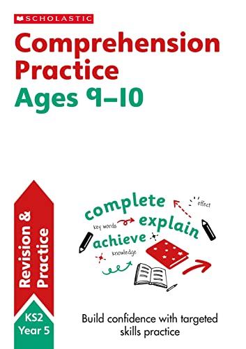 Beispielbild fr Comprehension workbook for ages 9 to 10 (Year 5). Build essential inference, prediction and more comprehension skills for the national curriculum (Scholastic English Skills) zum Verkauf von AwesomeBooks