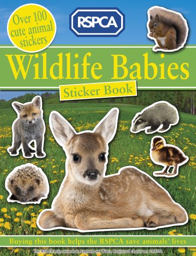 Stock image for Wildlife Babies Sticker Book (RSPCA) for sale by WorldofBooks