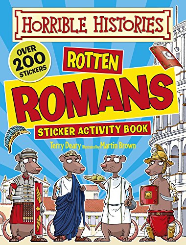 Beispielbild fr Rotten Romans (Horrible Histories Sticker Activity Book) zum Verkauf von WorldofBooks