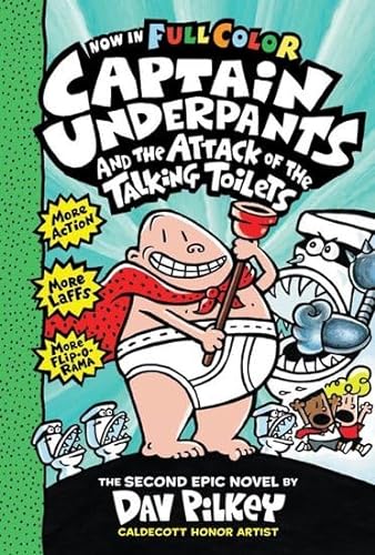 9781407143965: Captain Underpants and the Attack of the Talking Toilets Colour Edition: 2