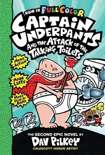 9781407143965: Captain Underpants and the Attack of the Talking Toilets Colour Edition