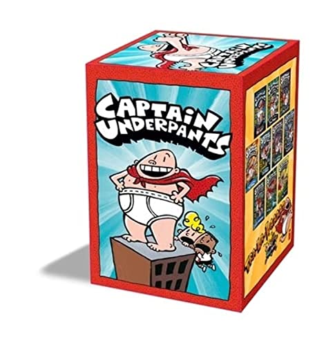 Captain Underpants Box Set By Pilkey Dav Brand New Paperback 2014 