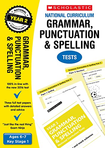 Beispielbild fr 2021 SATs Practice Papers for Grammar, Punctuation and Spelling, Year 2 (Scholastic National Curriculum SATs) (National Curriculum SATs Tests) zum Verkauf von WorldofBooks