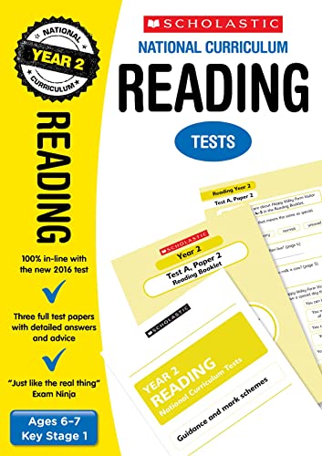 Beispielbild fr 2021 SATs Practice Papers for Reading, Year 2 (Scholastic National Curriculum SATs) (National Curriculum SATs Tests) zum Verkauf von WorldofBooks