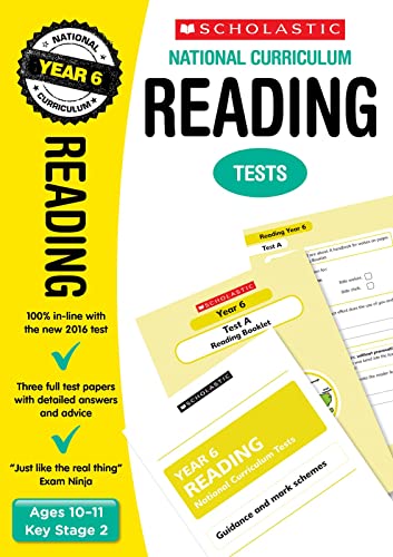 Beispielbild fr 2021 SATs Practice Papers for Reading, Year 6 (Scholastic National Curriculum SATs) (National Curriculum SATs Tests) zum Verkauf von WorldofBooks