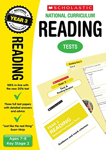 9781407159775: 2021 SATs Practice Papers for Reading - Year 3 (Scholastic National Curriculum SATs) (National Curriculum SATs Tests)