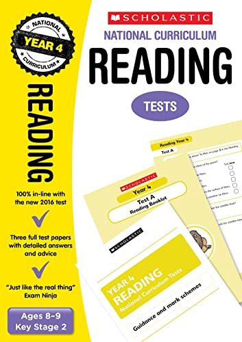 9781407159782: 2021 SATs Practice Papers for Reading - Year 4 (Scholastic National Curriculum SATs) (National Curriculum SATs Tests)