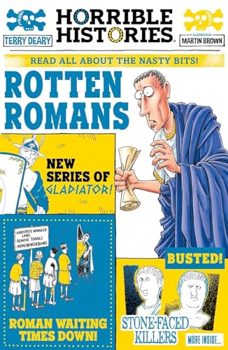 Beispielbild fr Rotten Romans (Horrible Histories) zum Verkauf von WorldofBooks