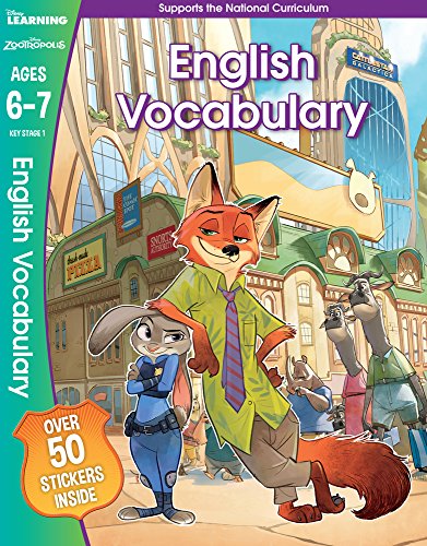 Beispielbild fr Zootropolis - English Vocabulary, Ages 6-7 (Disney Learning) zum Verkauf von AwesomeBooks