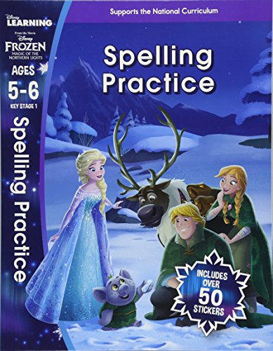 Stock image for Frozen Magic of the Northern Lights: Spelling (Ages 5-6) (Disney Learning) for sale by AwesomeBooks