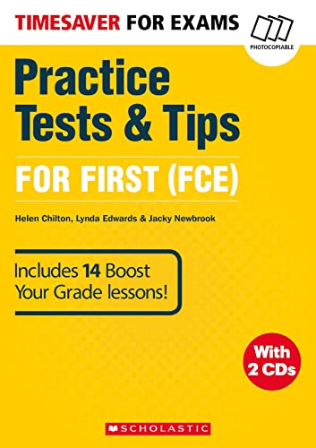 Imagen de archivo de Practice Tests and Tips for First (Timesaver) a la venta por Reuseabook