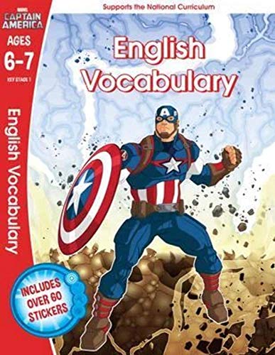 Beispielbild fr Captain America: English Vocabulary, Ages 6-7 (Marvel Learning) zum Verkauf von AwesomeBooks