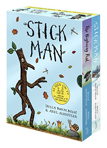 Imagen de archivo de Stick Man & The Highway Rat Board Book Box Set a la venta por WorldofBooks