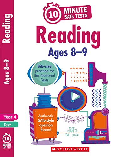 Beispielbild fr Quick test reading activities for children ages 8-9 (Year 4). Perfect for Home Learning. (10 Minute SATs Tests) zum Verkauf von WorldofBooks