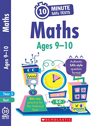 Beispielbild fr Quick test maths activities for children ages 9-10 (Year 5). Perfect for Home Learning. (10 Minute SATs Tests) zum Verkauf von WorldofBooks