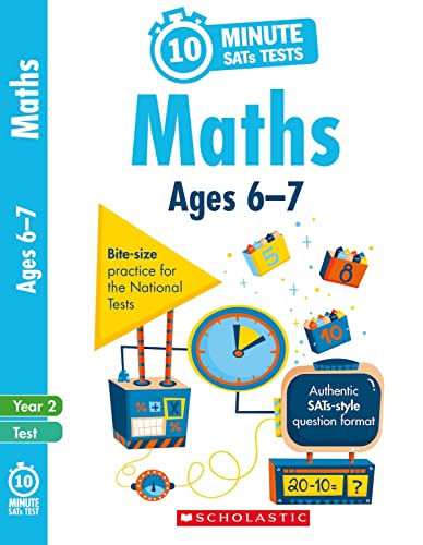 Stock image for Quick test maths activities for children ages 6-7 (Year 2). Perfect for Home Learning. (10 Minute SATs Tests) for sale by WorldofBooks