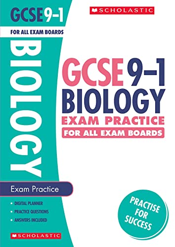 Beispielbild fr GCSE Biology Practice Book for All Boards. Perfect for Home Learning and includes a free revision app (Scholastic GCSE Grades 9-1 Revision and Practice) zum Verkauf von WorldofBooks
