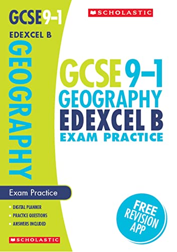 Stock image for GCSE Geography Edexcel B Practice Book. Perfect for Home Learning and includes a free revision app (Scholastic GCSE Grades 9-1 Revision and Practice) for sale by WorldofBooks