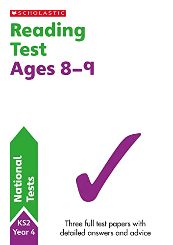 Stock image for Reading Practice Tests for Ages 8-9 (Year 4) Includes three complete test papers plus answers and mark scheme (National Curriculum SATs Tests): 1 for sale by WorldofBooks