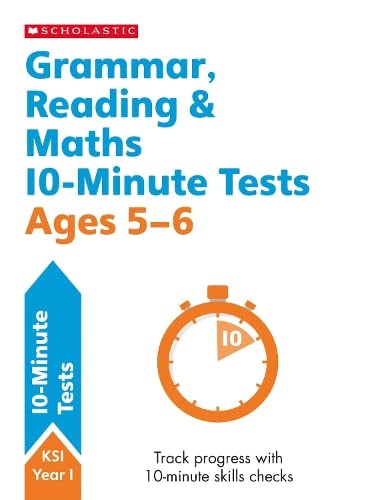 9781407183121: Quick test grammar, reading and maths activities for children ages 5-6 (Year 1). Perfect for Home Learning. (10 Minute SATs Tests)