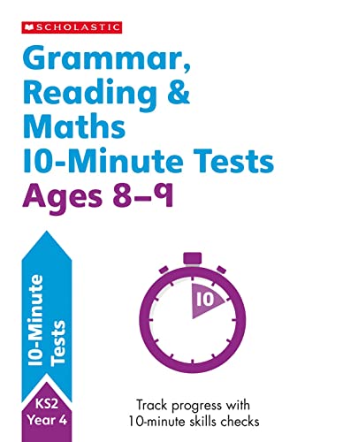 9781407183152: Quick test grammar, reading and maths activities for children ages 8-9 (Year 4). Perfect for Home Learning. (10 Minute SATs Tests)