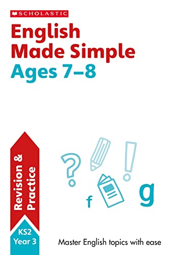 Beispielbild fr English Practice and Revision Workbook For Ages 7-8 (Year 3) Covers all key topics with answers (SATs Made Simple): 1 zum Verkauf von WorldofBooks