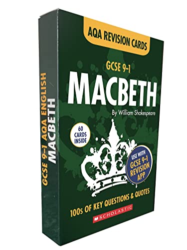 Beispielbild fr Macbeth: GCSE Revision Cards for AQA English Literature with free app (GCSE Grades 9-1 Revision Cards) zum Verkauf von WorldofBooks