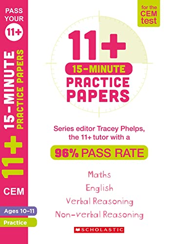Stock image for 11+ 15-Minute Practice Papers for the CEM Test Ages 10-11 for sale by Blackwell's