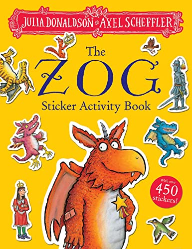 Beispielbild fr The Zog Sticker Activity Book: Packed with mazes, dot-to-dots, word searches, colouring-in pages and more! zum Verkauf von WorldofBooks