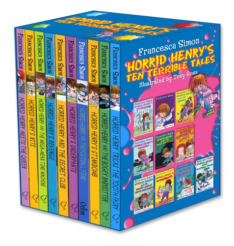 9781407200088: Horrid Henrys Ten Terrible Tales Box Set