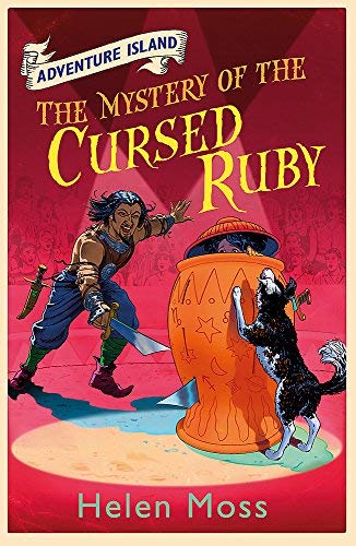 Stock image for Adventure Island 5: The Mystery of the Cursed Ruby by Moss, Helen 2011 Paperback for sale by AwesomeBooks