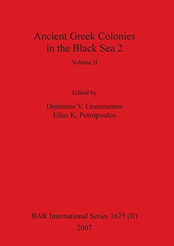 Imagen de archivo de Ancient Greek Colonies in the Black Sea 2 Volume II a la venta por Lion Books PBFA