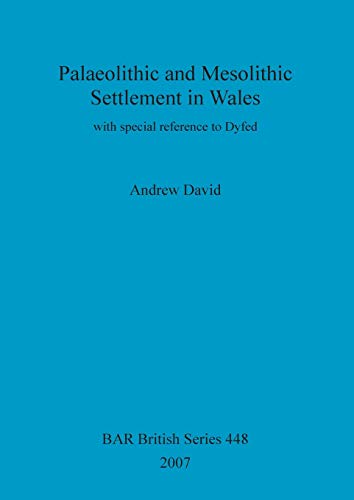 Palaeolithic and Mesolithic Settlement in Wales with Special Reference to Dyfed (BAR British) (9781407301464) by David, Andrew